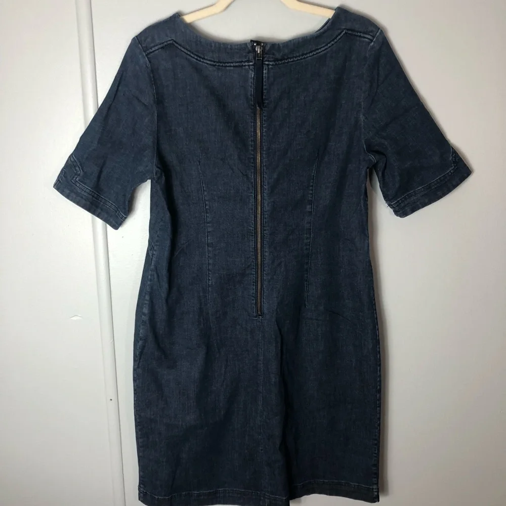 Boden Jean Dress Size 10 - Picture 6 of 12